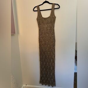 Gold Guess Dress (with sequins)